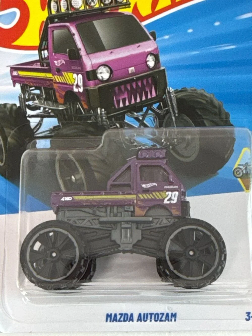 Hot Wheels Mazda Autozam HW Dirt Purple Monster Truck 2026